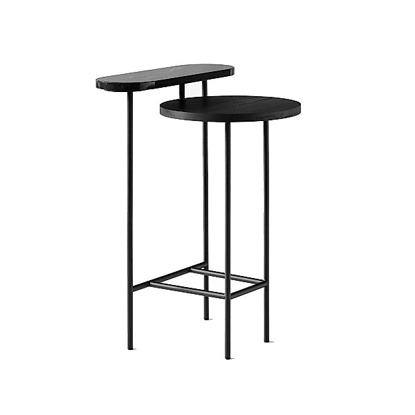 &Tradition - Palette Table JH26 Beistelltisch - schwarz/Eschenfurnier, Marq günstig online kaufen