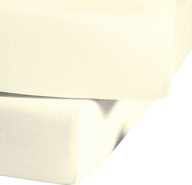 fleuresse Spannbettlaken "Ines hochwertiger Jersey aus reiner Baumwolle," a günstig online kaufen