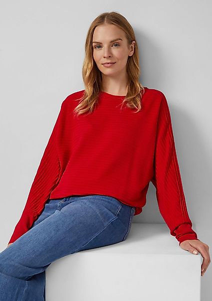 s.Oliver Longpullover Strickpullover Relaxed Fit Pullover günstig online kaufen