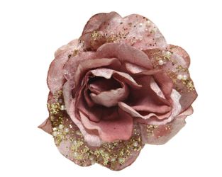 Kunstblume, Kaemingk, Kunstblumen Samt - Rose günstig online kaufen