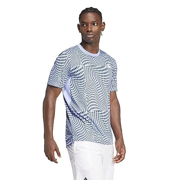 adidas Performance T-Shirt Club Graphic blau günstig online kaufen