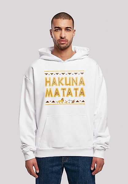 F4NT4STIC Kapuzenpullover "König der Löwen Hakuna Matata", Herren,Premium M günstig online kaufen