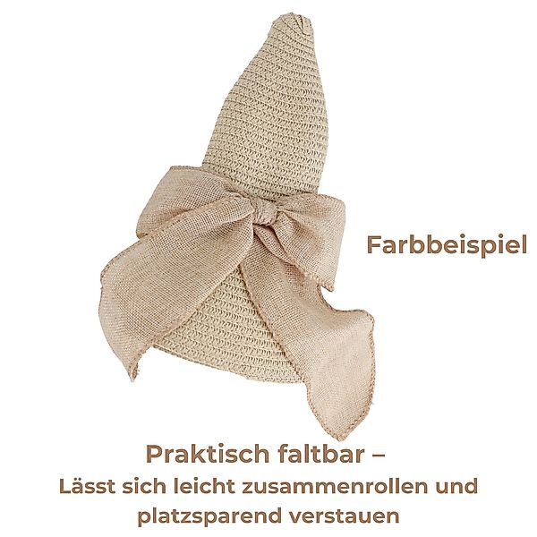 MIRROSI Strohhut Sonnenhut Sommerhut Strandhut mit günstig online kaufen