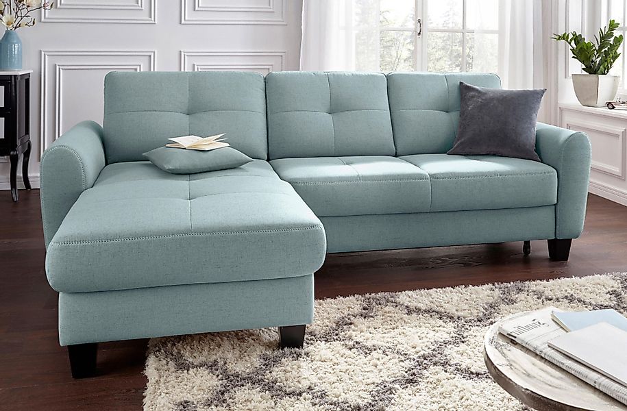 sit&more Ecksofa Varese L-Form, mit Federkern, günstig online kaufen