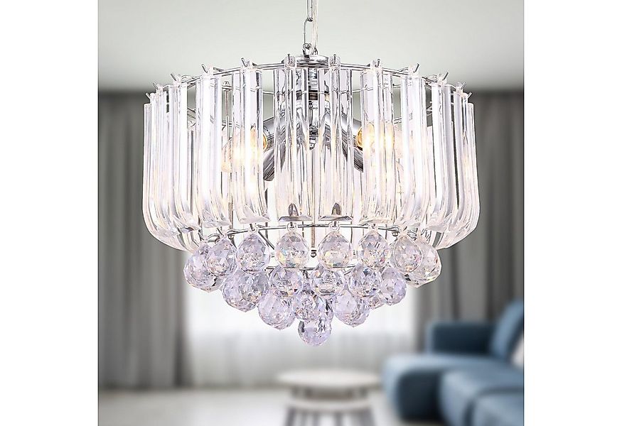 bmf-versand Kronleuchter Hängelampe Esstisch Kristall Lampe Pendelleuchte W günstig online kaufen