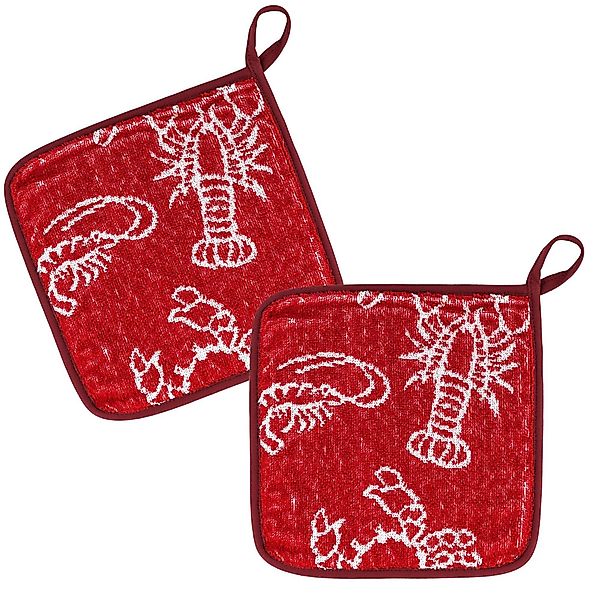 Kracht Topflappen Seafood, (Set, 2-tlg., Set), günstig online kaufen