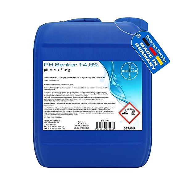 HERRLAN Poolpflege HERRLAN® PH Senker 14,9%, günstig online kaufen
