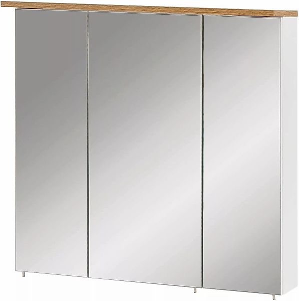 Schildmeyer Spiegelschrank "Profil", Breite 70 cm, 3-türig, LED-Beleuchtung günstig online kaufen