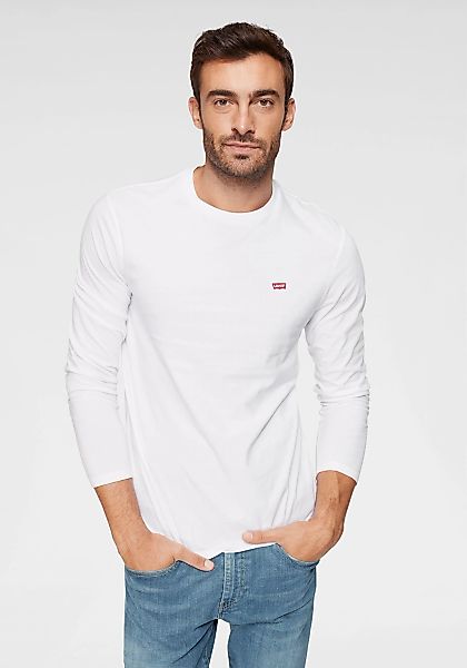 Levis Langarmshirt, mit Logo-Applikation günstig online kaufen