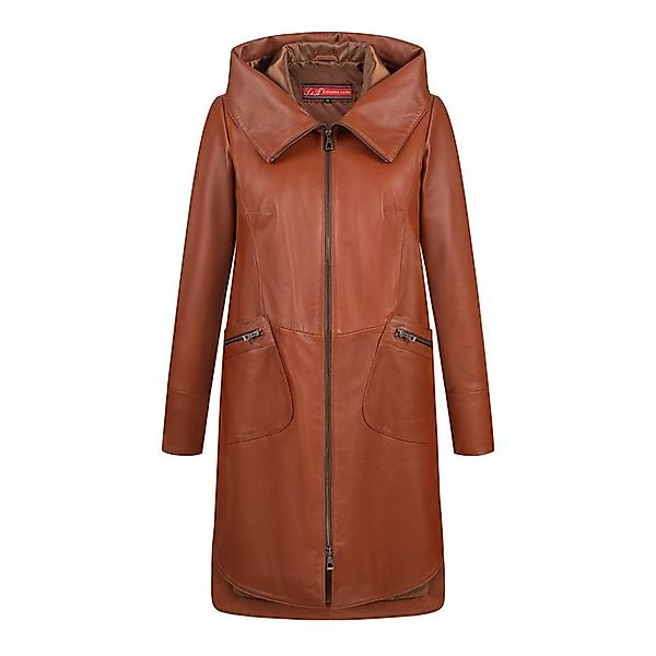 S&A Ledermoden Lederjacke Alina Mit Kaputze günstig online kaufen