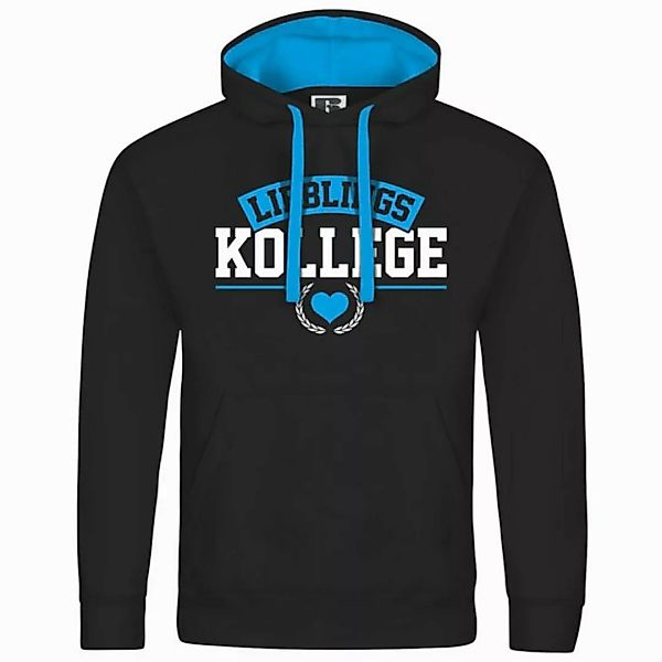 deinshirt Kapuzenpullover Herren Kapuzenpullover Lieblingskollege Mit Print günstig online kaufen