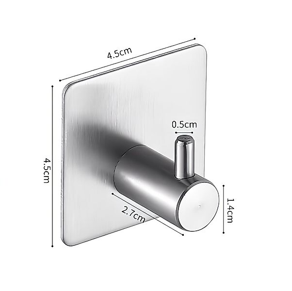 TECBULL Handtuchhaken Klebehaken aus Edelstahl, Wandhaken selbstklebend, Kü günstig online kaufen