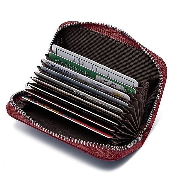 Fomax Geldbörse aus Leder, elegantes Kartenetui günstig online kaufen
