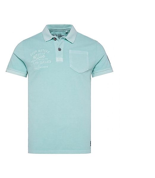 CAMP DAVID Poloshirt Pikee-Polo mit Rücken-Artwork günstig online kaufen