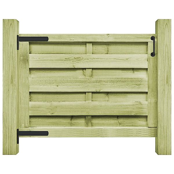 vidaXL Gartentor Gartentor Kiefernholz Imprägniert 100x75 günstig online kaufen