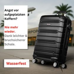 NOWI Hartschalen-Trolley Koffer Hartschalenkoffer mit Zahlenschloss günstig online kaufen
