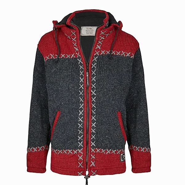 THC Natural Line Strickjacke THC Schafwollstrickjacke günstig online kaufen