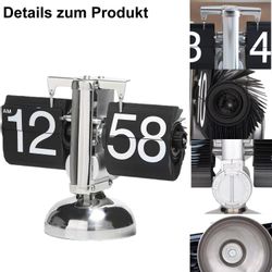autolock Pendeltischuhr Retro Digital Flip Down günstig online kaufen