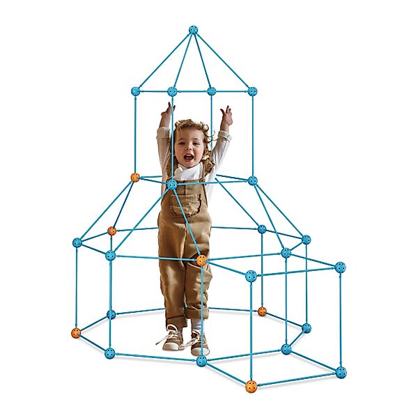 relaxdays Spielzelt DIY Konstruktionsspielzeug Höhle bauen günstig online kaufen