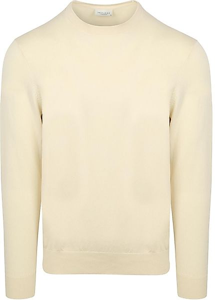 Profuomo Pullover Luxury Off White - Größe L günstig online kaufen