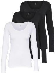 ONLY Langarmshirt Live Love NEW Longsleeve günstig online kaufen