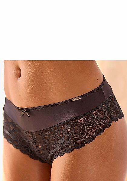 LASCANA Stringpanty, mit extravaganter Spitze und Zierschleife günstig online kaufen