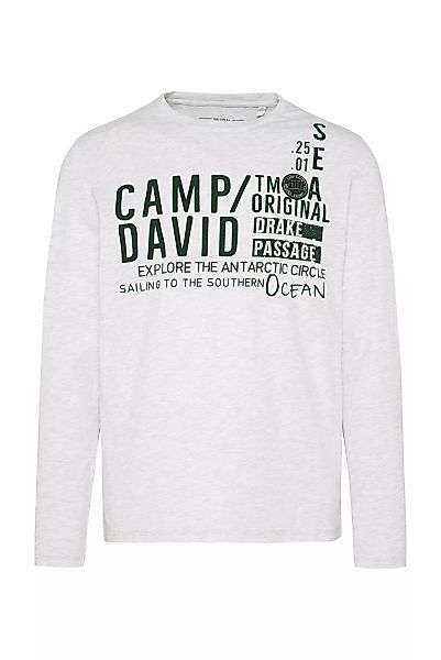 CAMP DAVID Rundhalsshirt, mit Baumwolle günstig online kaufen