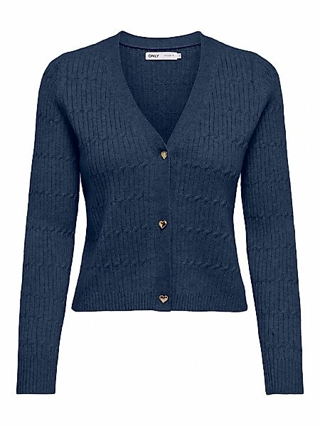 ONLY Strickjacke "ONLKATIA LS CABLE V-NECK CARDIGAN CC KNT" günstig online kaufen