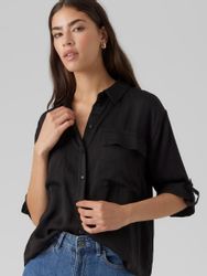 Vero Moda Kurzarmbluse VMFABIANA 3/4 SHIRT günstig online kaufen