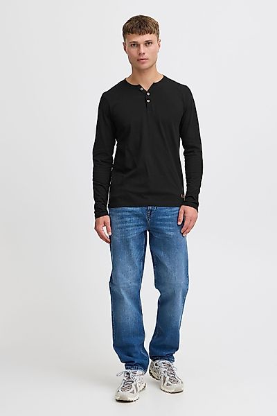 !Solid Rundhalsshirt SDVolko Longsleeve mit Knopfleiste günstig online kaufen