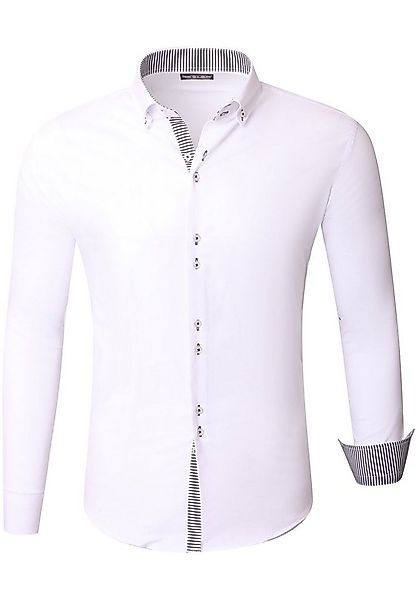 Reslad Langarmhemd Reslad Herren Hemd Medford Langarm RS-7117 (1-tlg., Herr günstig online kaufen