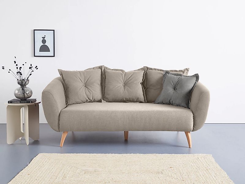 Home affaire "Baggio modern und romantisches Design, bequem" Zierkissen ink günstig online kaufen