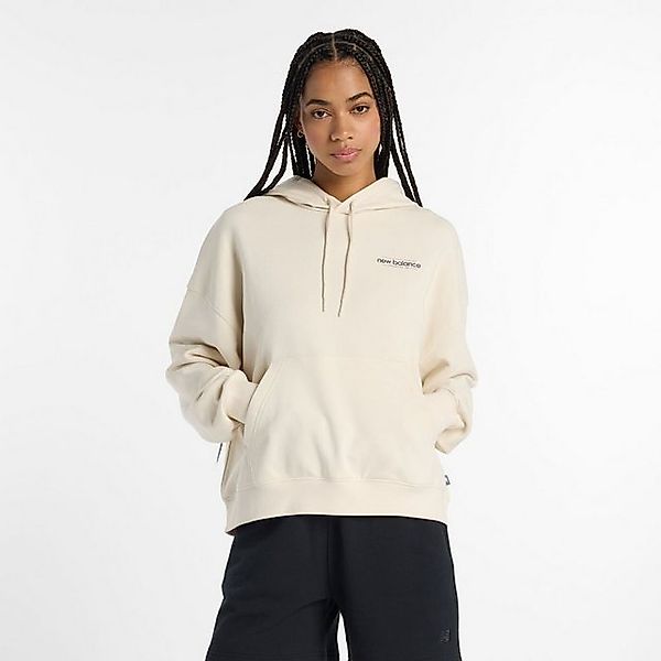 New Balance Kapuzensweatshirt Multi Color Logo Hoodie LINEN günstig online kaufen