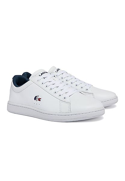 Lacoste Damen Sneaker CARNABY EVO TRI 7-39SFA0048407 White Navy Red Weiss günstig online kaufen