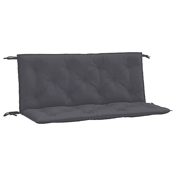vidaXL Sitzauflage Gartenbank-Auflagen 2 Stk. Anthrazit günstig online kaufen