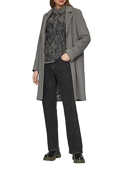 s.Oliver Strandpullover Strickpullover GREY/BLACK günstig online kaufen