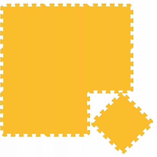 LittleTom Baby & Kinder Puzzlematte 30 x 30 cm 9 Stück  Gelb günstig online kaufen