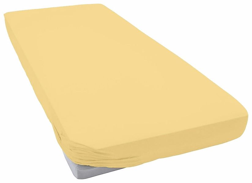 Estella Bettlaken Feinjersey, Jersey, Gummizug: rundum, günstig online kaufen