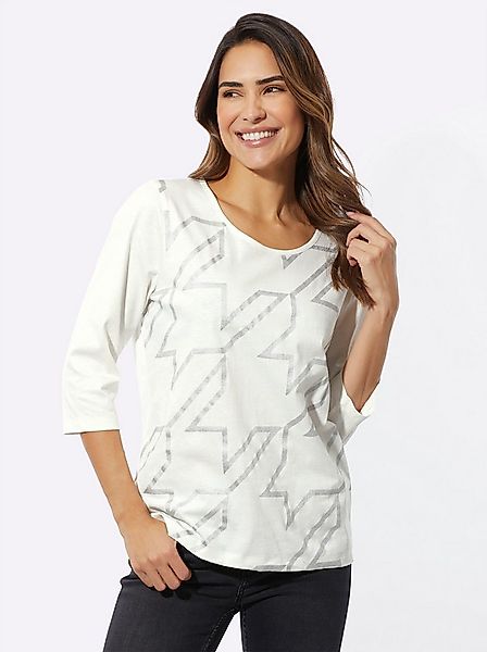 Sieh an! T-Shirt Rundhals-Shirt 3/4-Arm günstig online kaufen