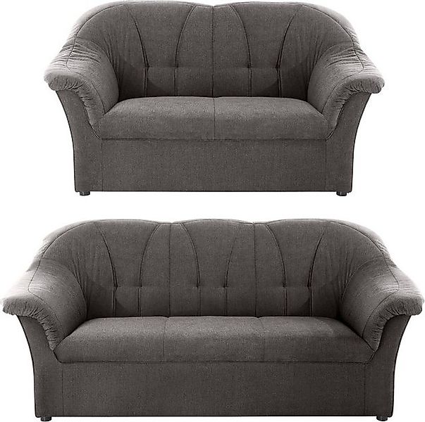 DOMO collection Polstergarnitur Pegnitz, (Set), 3-Sitzer & 2-Sitzer-Set günstig online kaufen