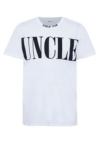 Uncle Sam Print-Shirt mit Logo-Print günstig online kaufen