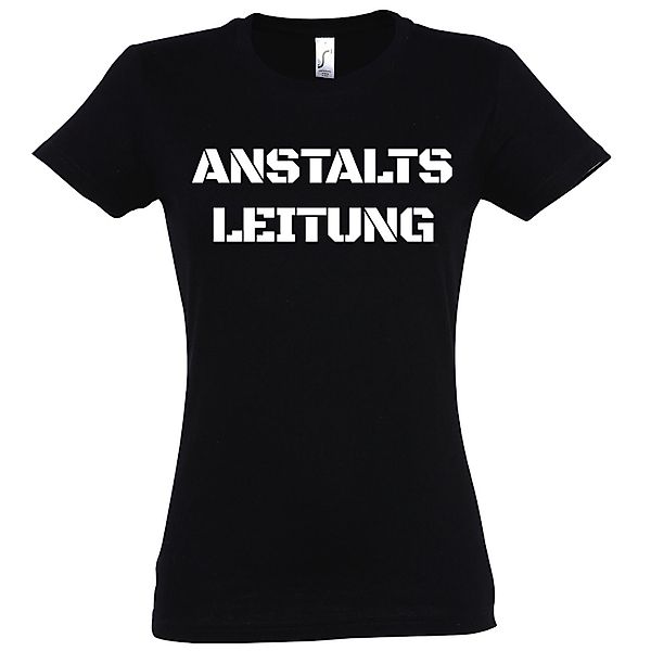 Youth Designz T-Shirt ANSTALTSLEITUNG Damen Shirt günstig online kaufen