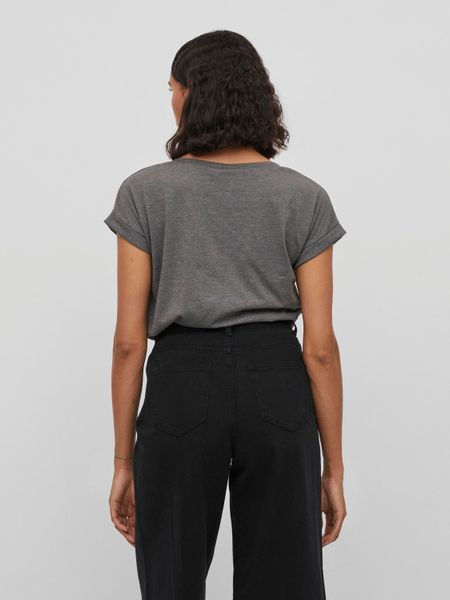 Vila Rundhalsshirt "VIDREAMERS NEW PURE T-SHIRT/SU-NOOS" Basic Damen-T-Shir günstig online kaufen