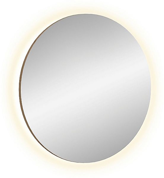 Home affaire Wandspiegel EVRID, rund, Durchmesser 70 cm (inklusive Beleucht günstig online kaufen