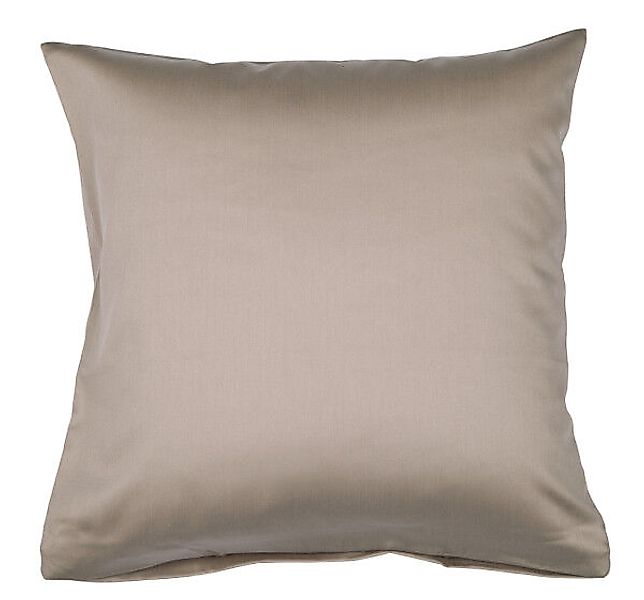 Janine Janine Mako-Satin Bettwäsche Colors 31001 cappuccino Größe:  80x80 c günstig online kaufen