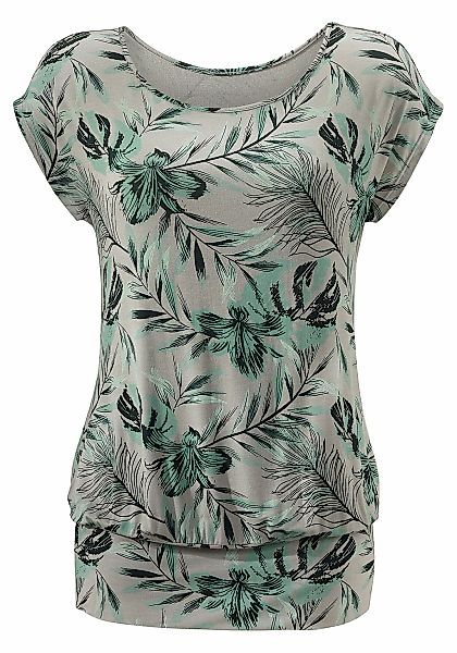 LASCANA Longshirt "mit breitem Bund" aus weichem Viskose-Stretch günstig online kaufen