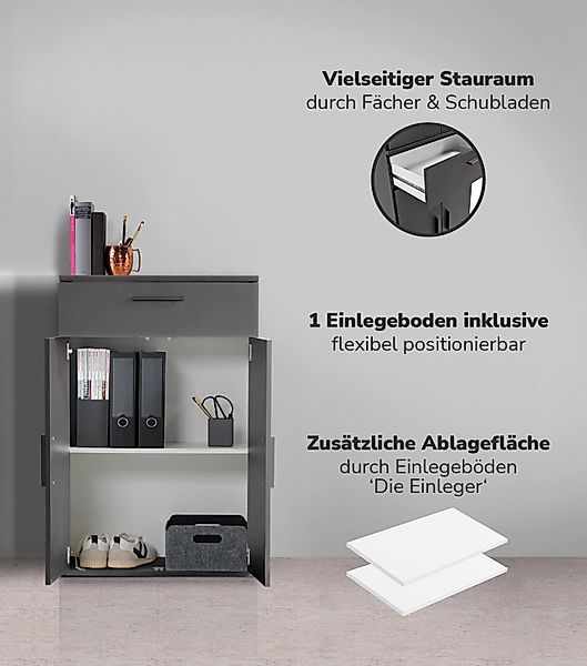 mokebo Mehrzweckschrank Der Praktische (60x90 cm, günstig online kaufen