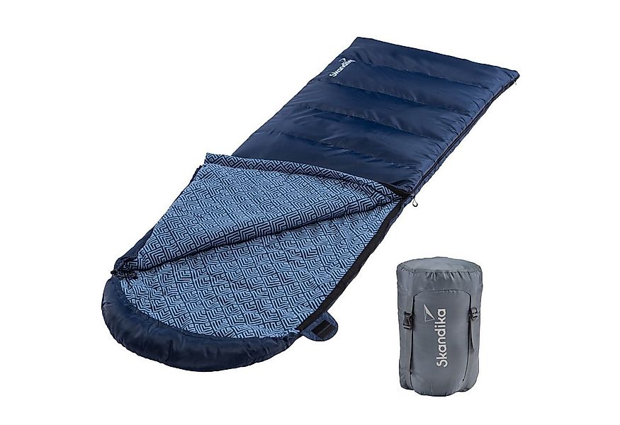 Skandika Deckenschlafsack Baumwollflanell, Deckenschlafsack, Koppelbar, Kop günstig online kaufen