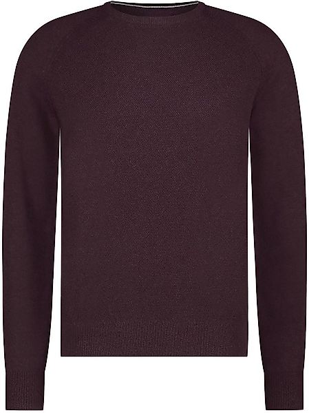 State Of Art Pullover Structure Contrast Bordeaux - Größe 3XL günstig online kaufen