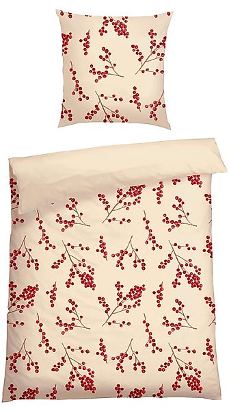 Schiesser Wendebettwäsche "Rowan aus weicher Baumwolle in wunderschönem Bee günstig online kaufen